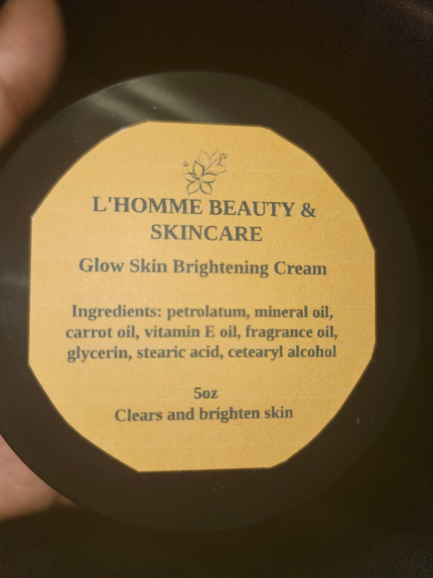 Glow Skin Brightening Cream 5oz