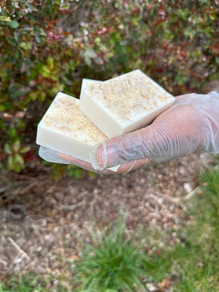 Unscented Oatmeal Soap Bar Perfect For Eczema and Skin  Sensitivities 4oz